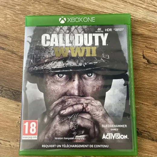 Jeu XBOXone call of duty wwII