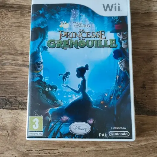 Jeu Wii la princesse et la grenouille