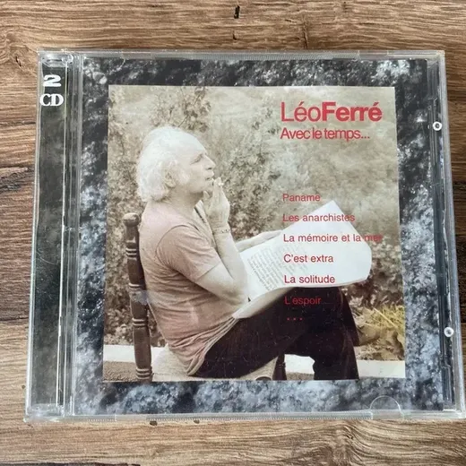 CD Léo ferré avec le temps