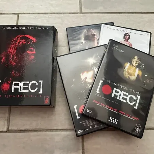 Coffret dvd REC 1 à 4