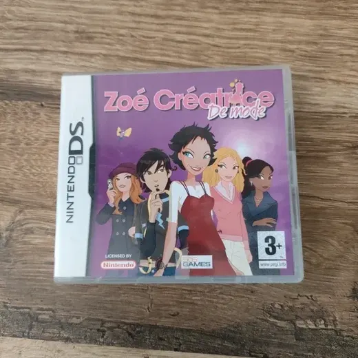 Jeu DS zoé créatrice de mode e