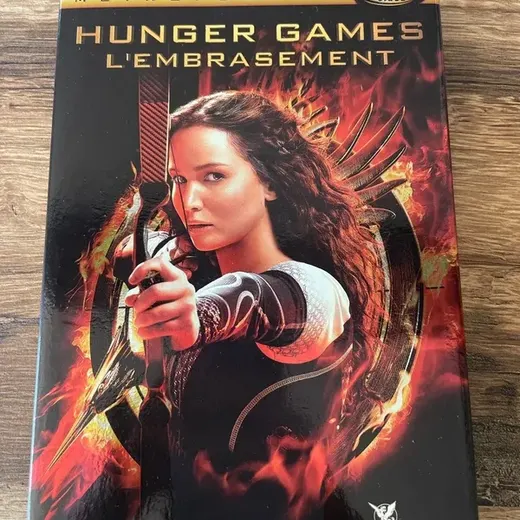 DVD hunger games l’embrasement