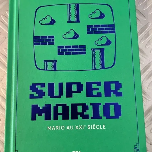 Livre jeux vidéo de légende super Mario