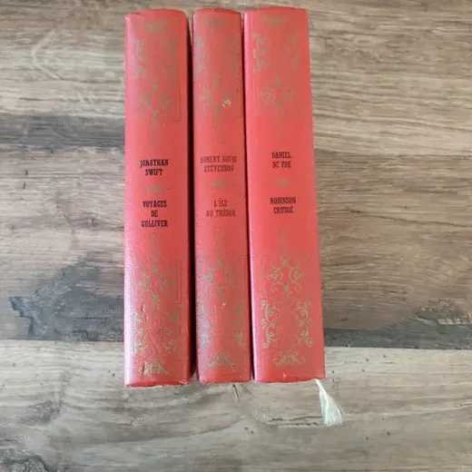 Lot de trois livres de 1970