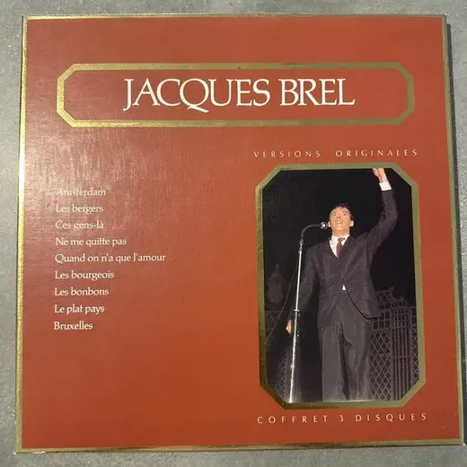 Jacques brel coffret 3 disques