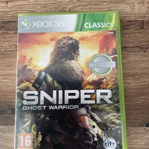 Jeu Xbox 360 sniper ghost Warriors
