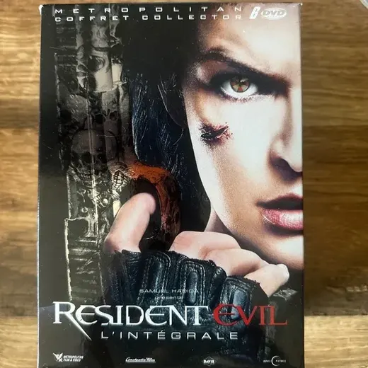 Coffret dvd résident evil