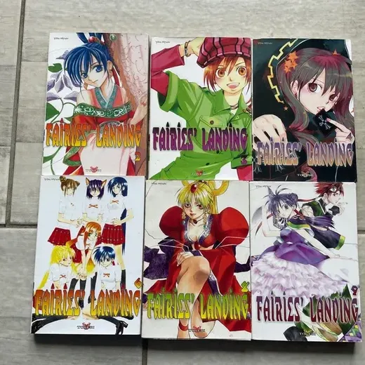 Lot manga faites landing