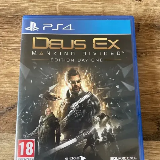 Jeu PS4 deus ex manking divided édition day one