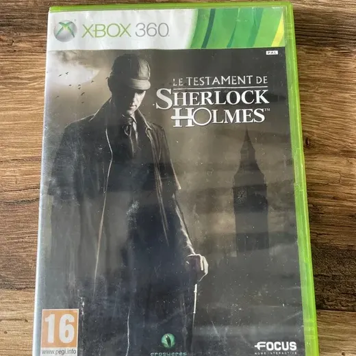 Jeu XBOX360 le testament de Sherlock Holmes