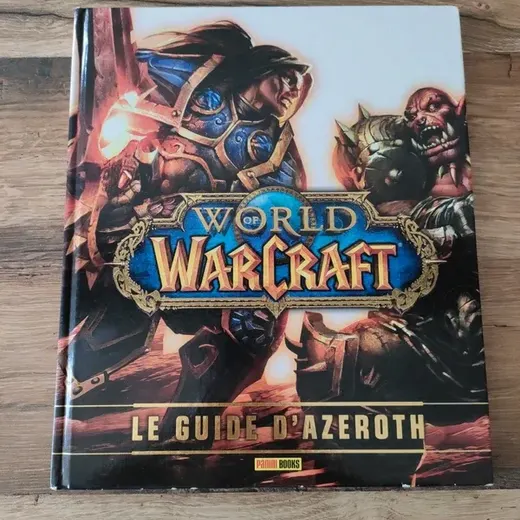 Livre sur WOW le guide d'Azeroth
