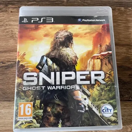 Jeu PS3 sniper ghost Warrior