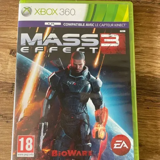 Jeu XBOX360 mass effect 3