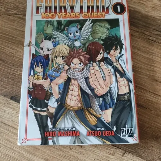 Manga Tome 1 de fairytail 100 years quest