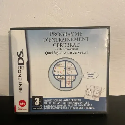 Boîte vide Nintendo DS