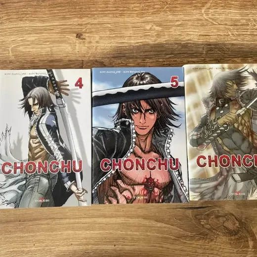 Lot mangas tomes 4 à 6 chonchu