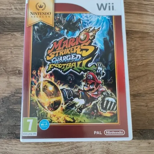 Jeu WII Mario stickers charges football