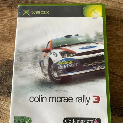 Jeu XBOX Colin mcrae rally 3