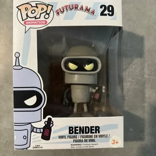 Pop futurama bender