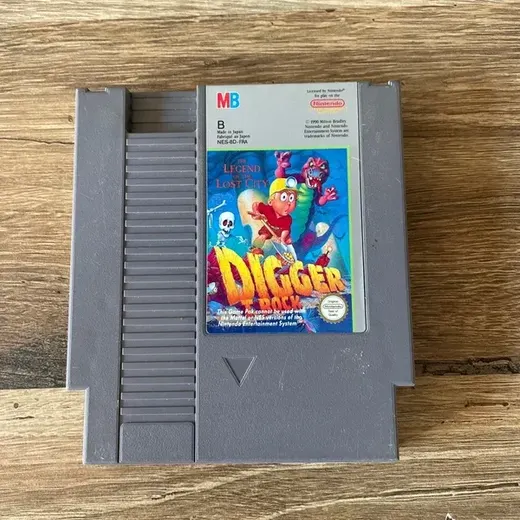 Jeu NES digger t-rock
