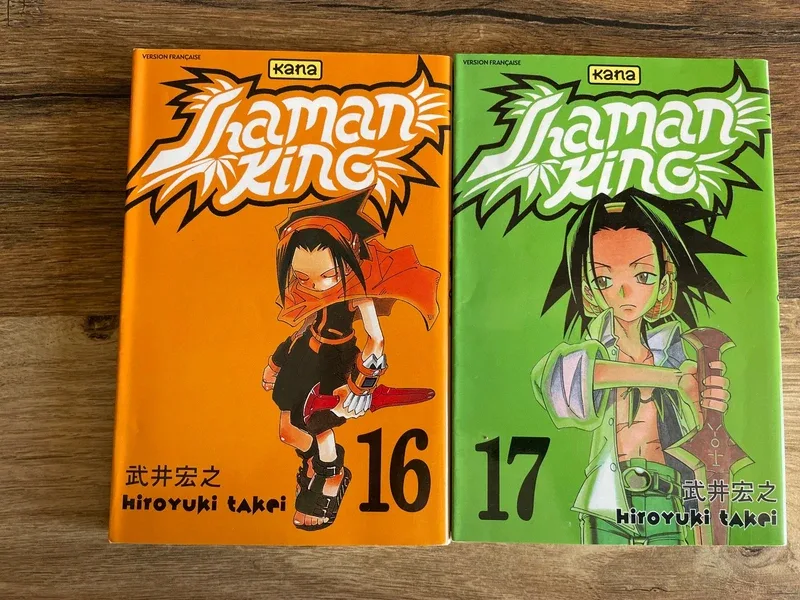Lot mangas tomes 16&17 shaman King