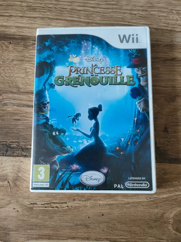 Jeu Wii la princesse et la grenouille