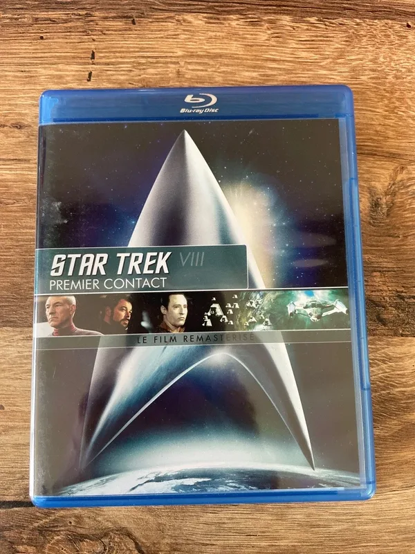 DVD blu-ray star trek VIII premier contact remasterisé