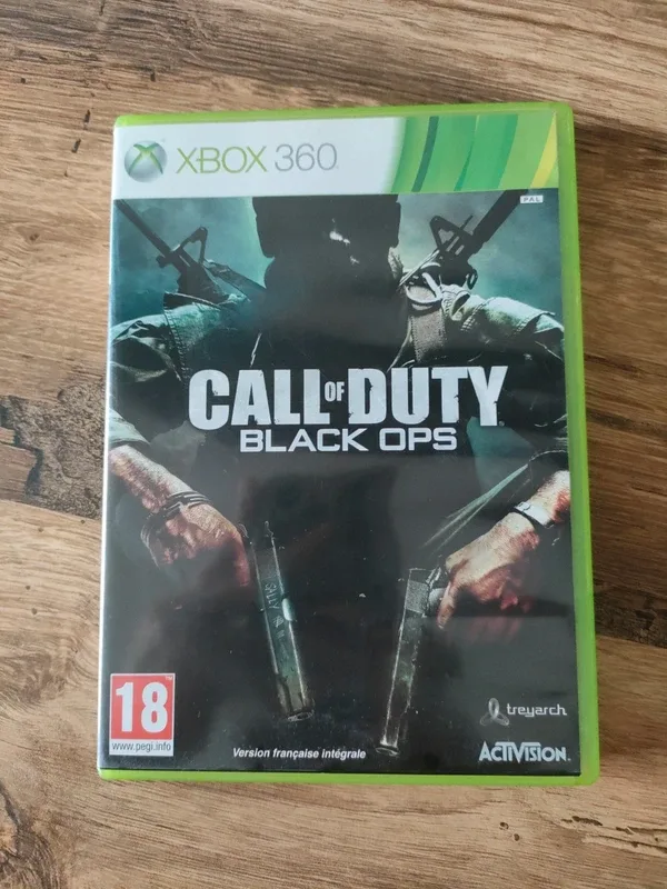 Jeu Xbox360 call of duty black ops