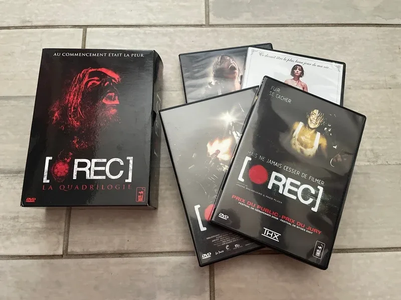 Coffret dvd REC 1 à 4