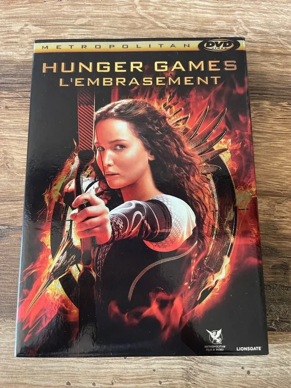 DVD hunger games l’embrasement