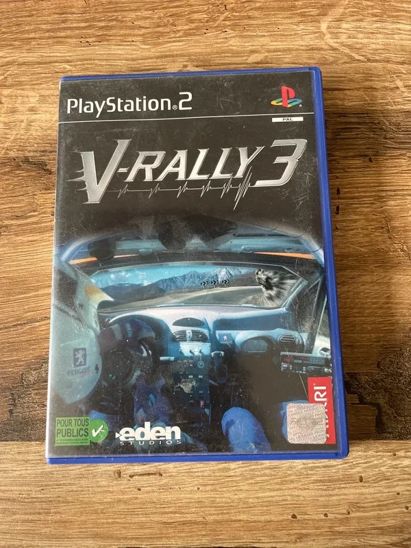 Jeu PS2 v-rally 3
