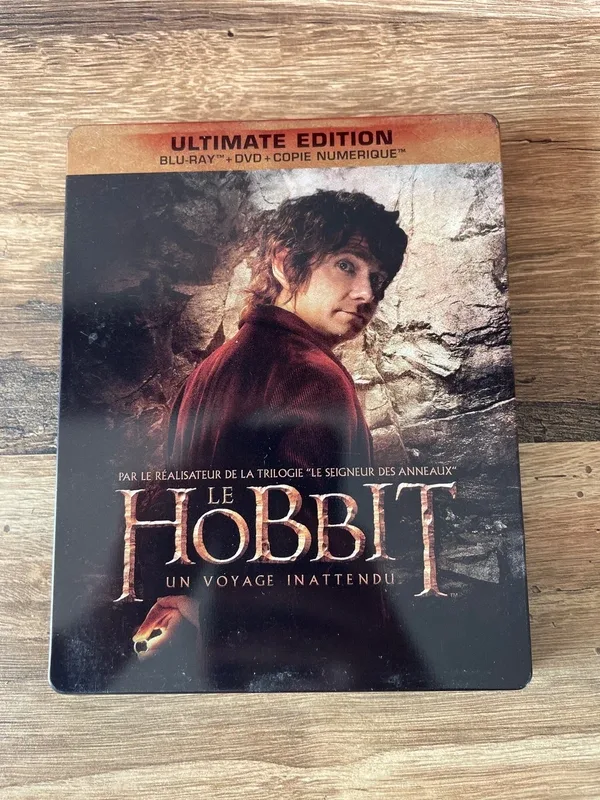 DVD blu-ray le hobbit un voyage inattendu steelbook