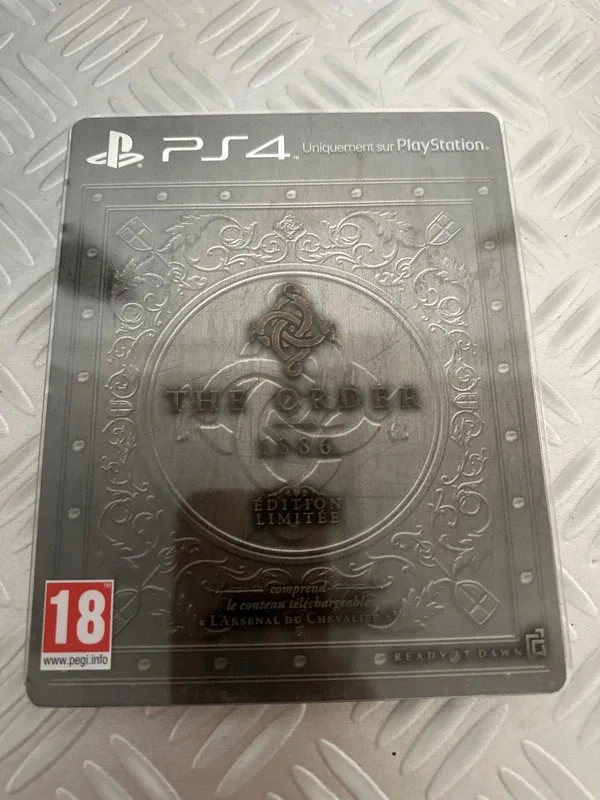 The order 1886 steel book PS4