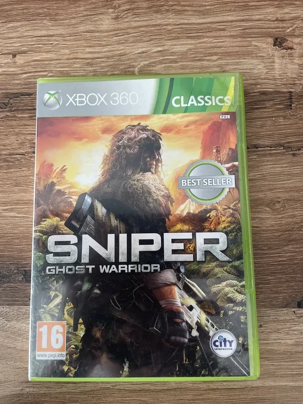 Jeu Xbox 360 sniper ghost Warriors