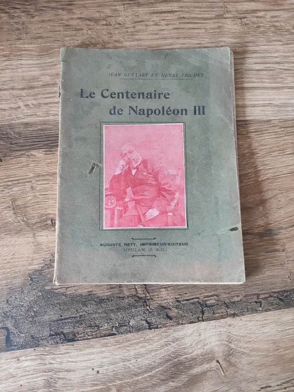 Livre de 1908 sur la vie de Napoléon III