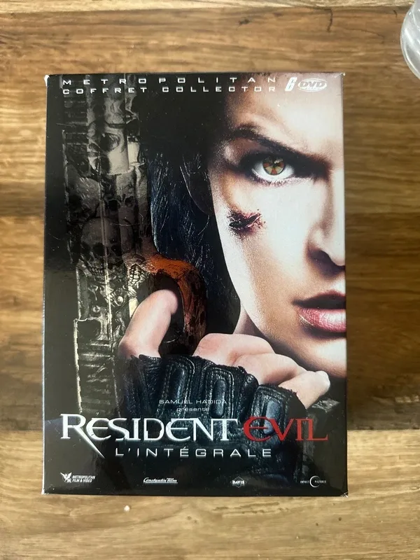 Coffret dvd résident evil