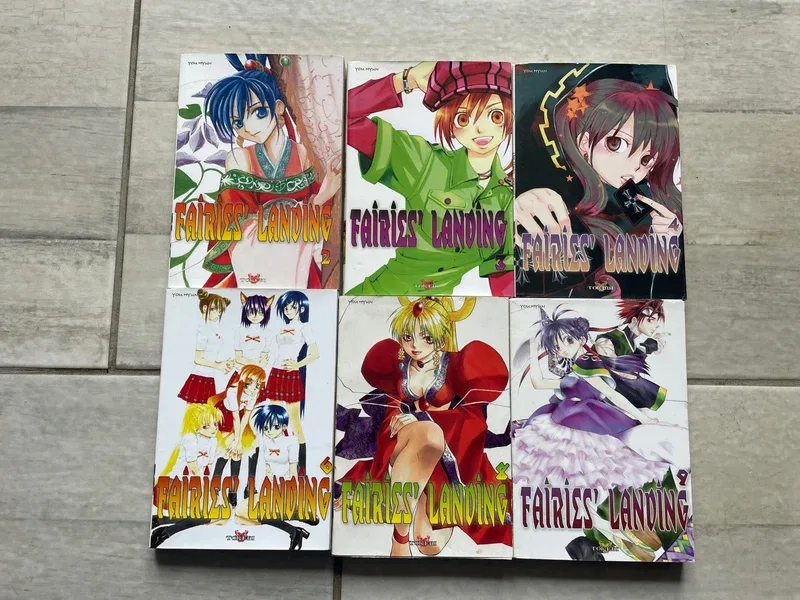 Lot manga faites landing