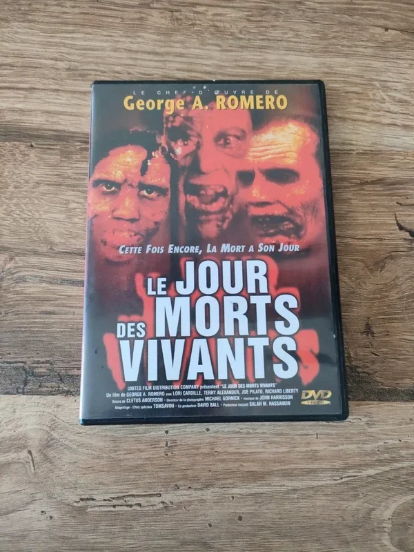 DVD le jour des morts vivants
