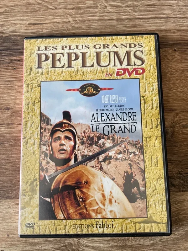 DVD les plus grands péplums Alexandre le grand