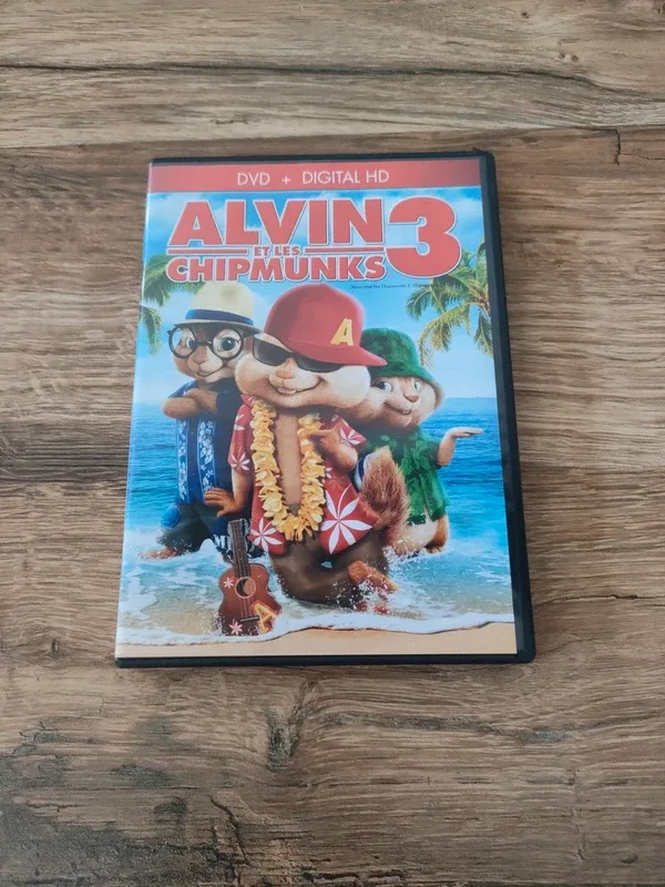 DVD alvin et les chipmunks 3