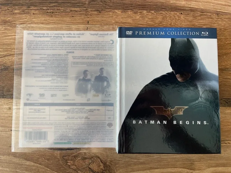 Coffret blu-ray Batman begins