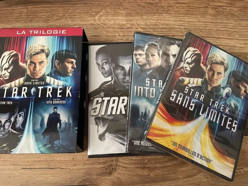 Coffret dvd star trek
