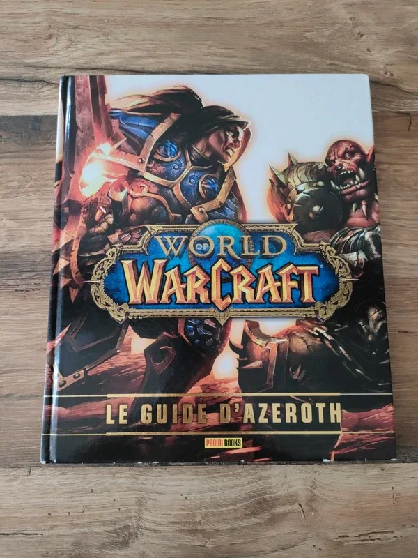 Livre sur WOW le guide d'Azeroth