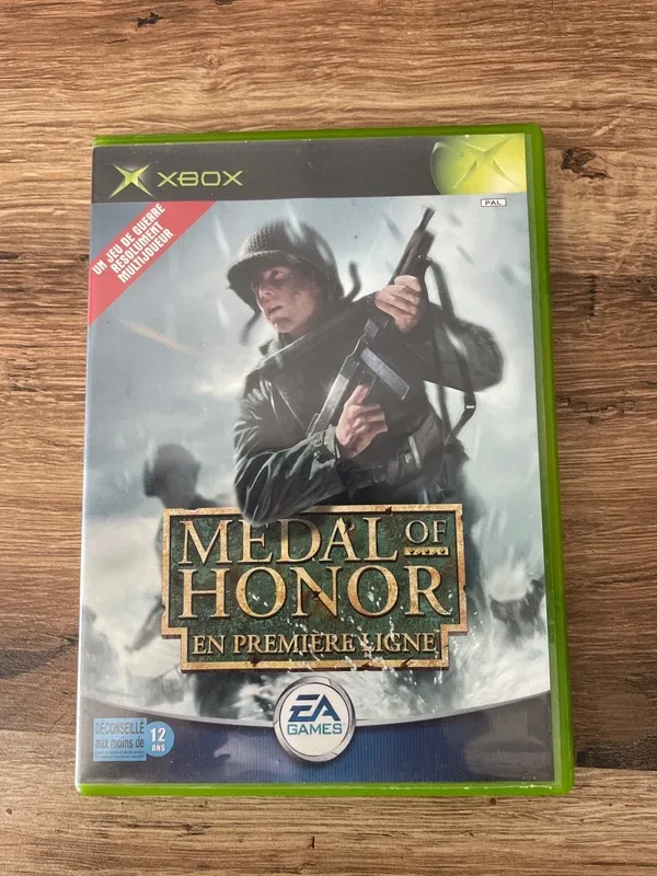 Jeu Xbox medal of honor en première ligne