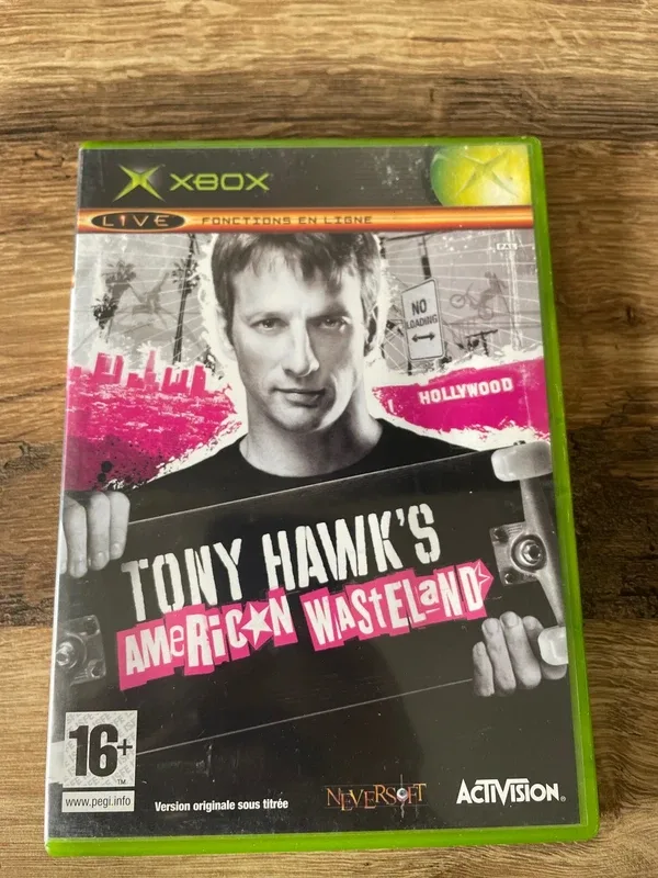 Jeu XBOX Tony Hawk’s american wasterland