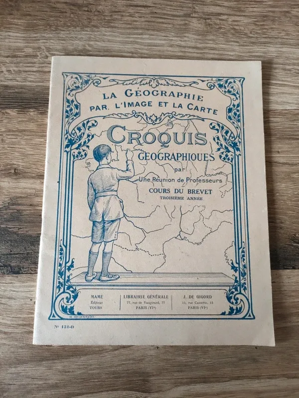 Cahier d'exercice sur la géographie de la troisième année de brevet