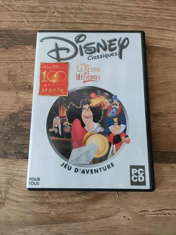 Jeu PC disney classique le retour des méchants