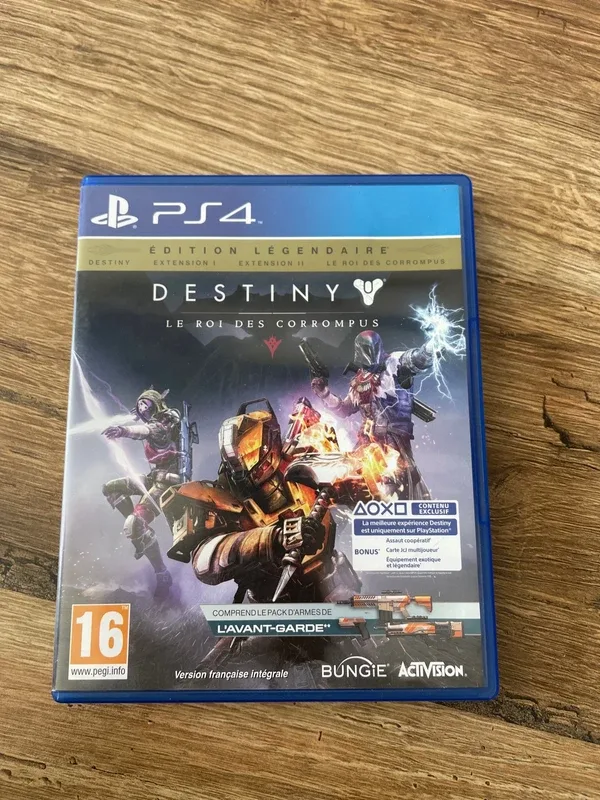 Jeu PS4 Destiny le roi des corrompus