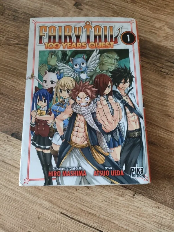 Manga Tome 1 de fairytail 100 years quest