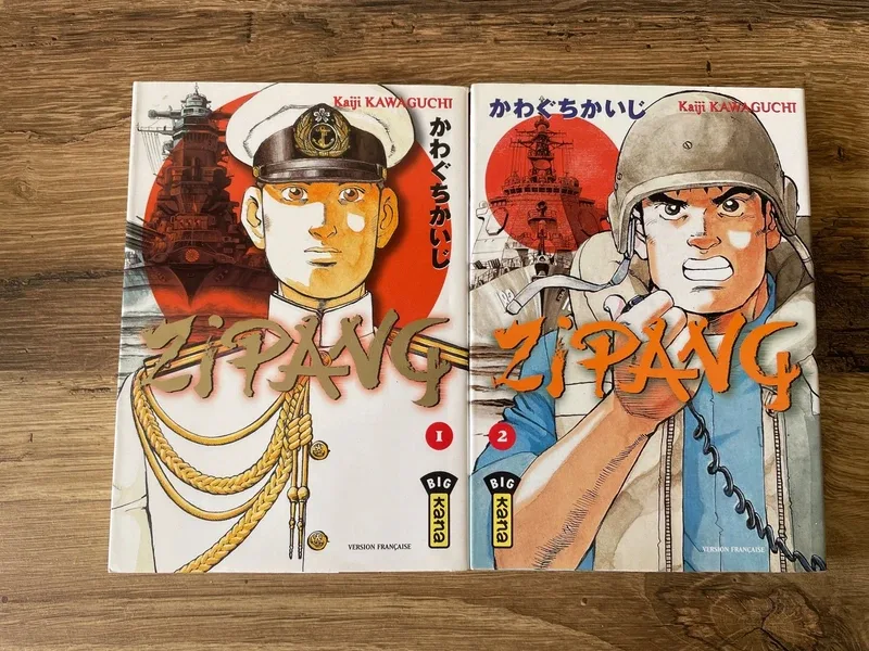 Lot mangas tomes 1&2 zipang